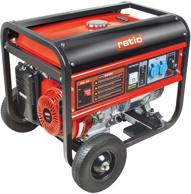 Ratio Generador Gasolina Rg6500 5,5 kva